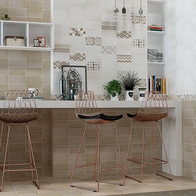 现代吧台吧椅组合