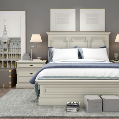 欧式床具儿童房床