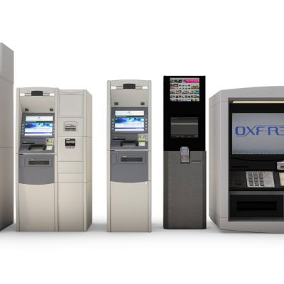 提款机自助银行取款机组合