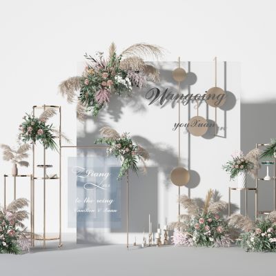 花艺墙   摆件   背景墙