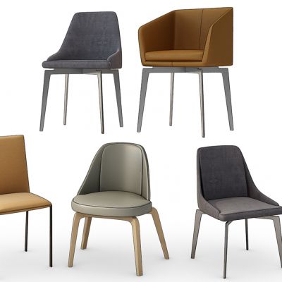 现代椅子组合