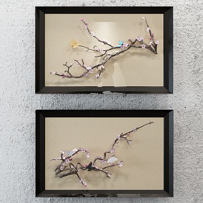 中式挂画装饰画饰品摆件