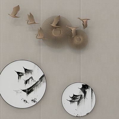 新中式挂画大雁挂件