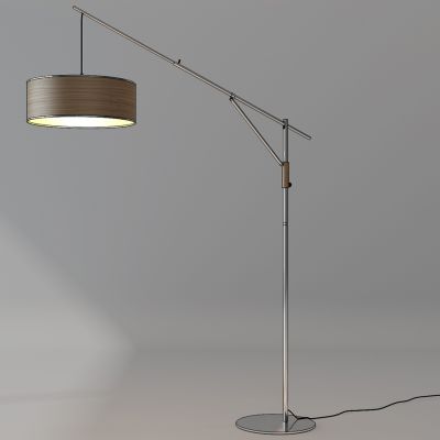 现代金属落地灯组合