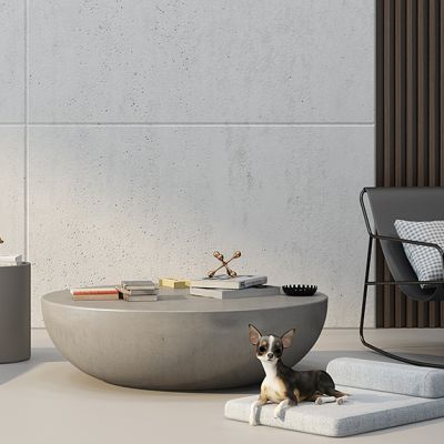 北欧休闲椅懒人沙发茶几宠物狗边几组合