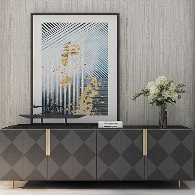 现代装饰柜电视柜摆件