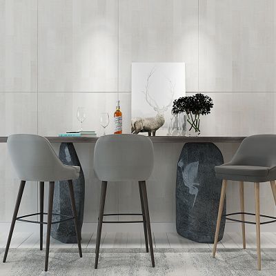 现代吧台吧椅组合