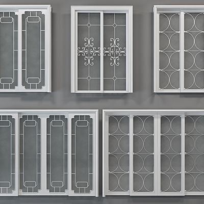 欧式玻璃门推拉门组合