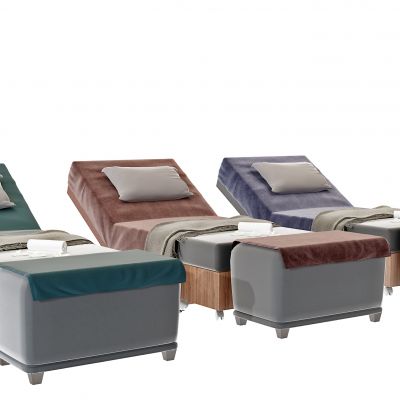 现代按摩床3D模型