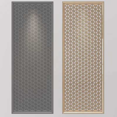 东南亚花格隔断