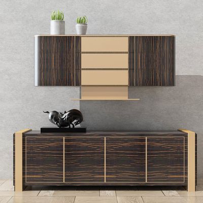 现代轻奢电视柜玄关柜边柜