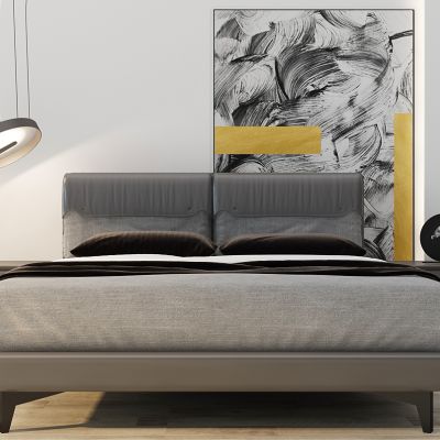 北欧双人床副本