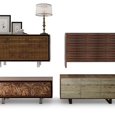 现代装饰柜电视柜组合