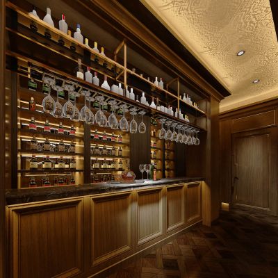 欧式酒窖酒柜酒架