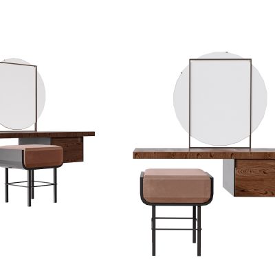 现代简约梳妆台
