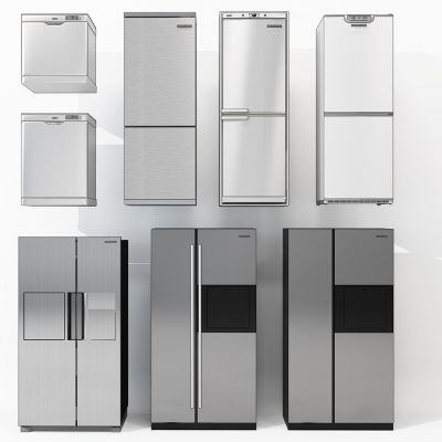 现代双门冰箱小冰箱