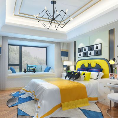 欧式儿童房篇幅侠儿童玩具