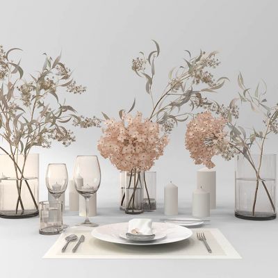 装饰品餐桌餐具饰品摆件花瓶