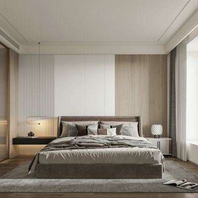 现代卧室