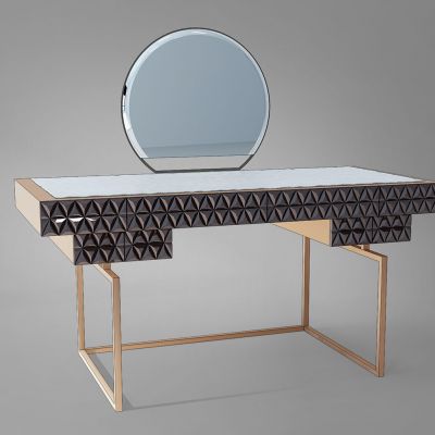 现代简欧轻奢梳妆台