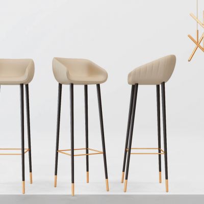 现代吧椅吊灯组合