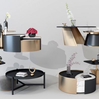 新中式简欧茶几摆件