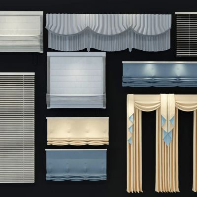 窗帘卷帘罗马帘