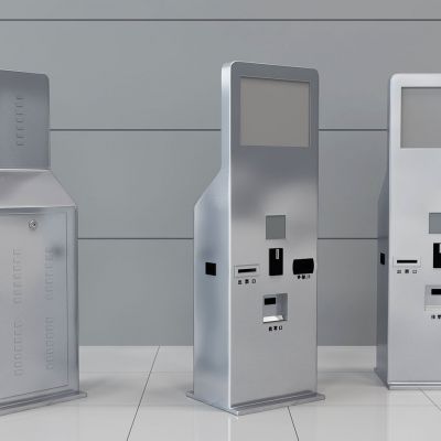 现代地铁自动售票一体机