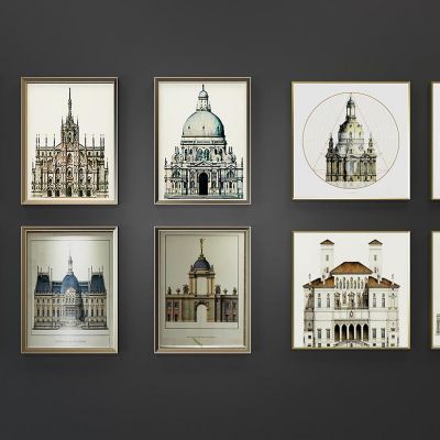 简欧挂画装饰画