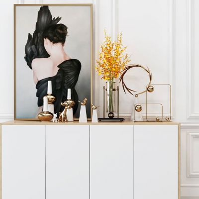 现代饰品摆件组合