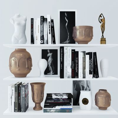 现代隔板摆件装饰品