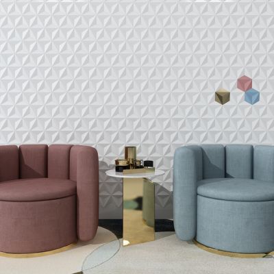 新中式单人沙发组合