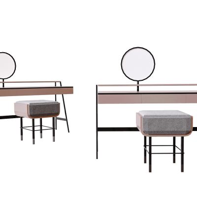 现代简约轻奢梳妆台