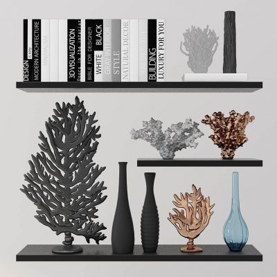 现代饰品摆件珊瑚雕塑