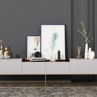 现代简约轻奢电视柜