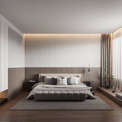 现代卧室