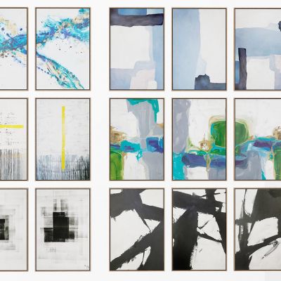 简欧抽象装饰画挂画