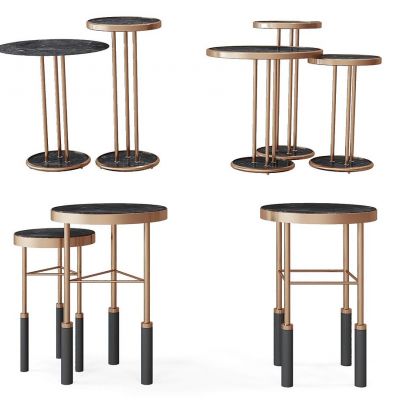 现代圆形边几边几