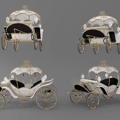 装饰马车花车