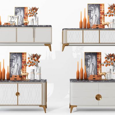 新中式电视柜餐边柜玄关柜