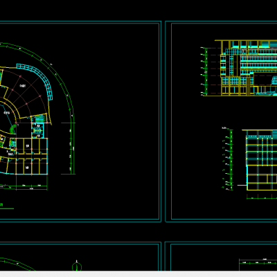 某大学星级会馆建筑方案图