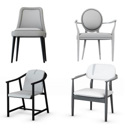 简欧休闲椅子组合