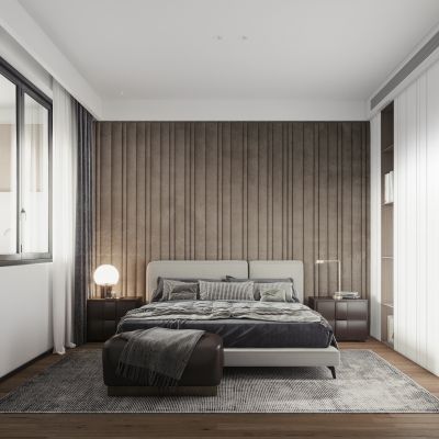 现代卧室