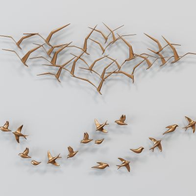 新中式飞鸟大雁墙饰挂饰挂件