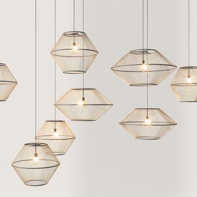 东南亚吊灯组合