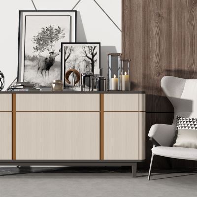 简欧轻奢玄关柜餐边柜装饰柜电视柜