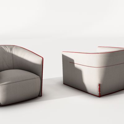 现代单人沙发懒人沙发