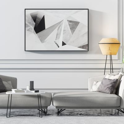 现代沙发茶卧榻美人榻落地灯