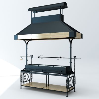 现代烤炉烧烤烤箱