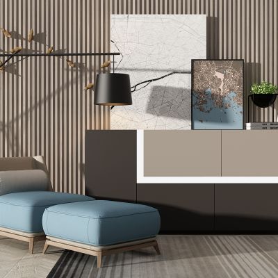 现代装饰柜电视柜摆台休闲躺椅卧榻